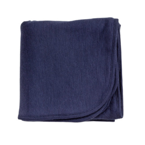 Merino Baby Merino Wrap - Navy