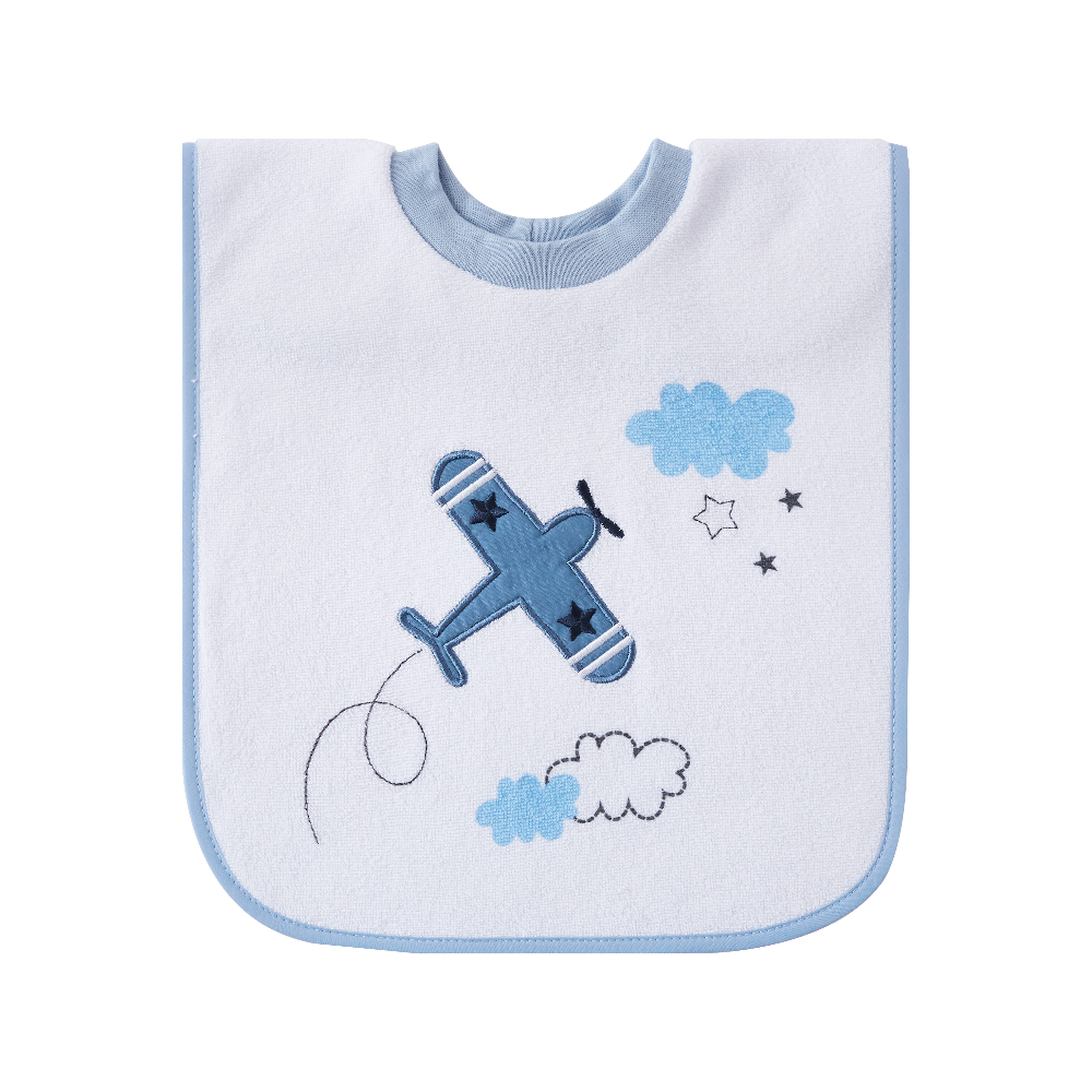 Big Softies 3 Pack Popover Bibs - Plane - Image 4