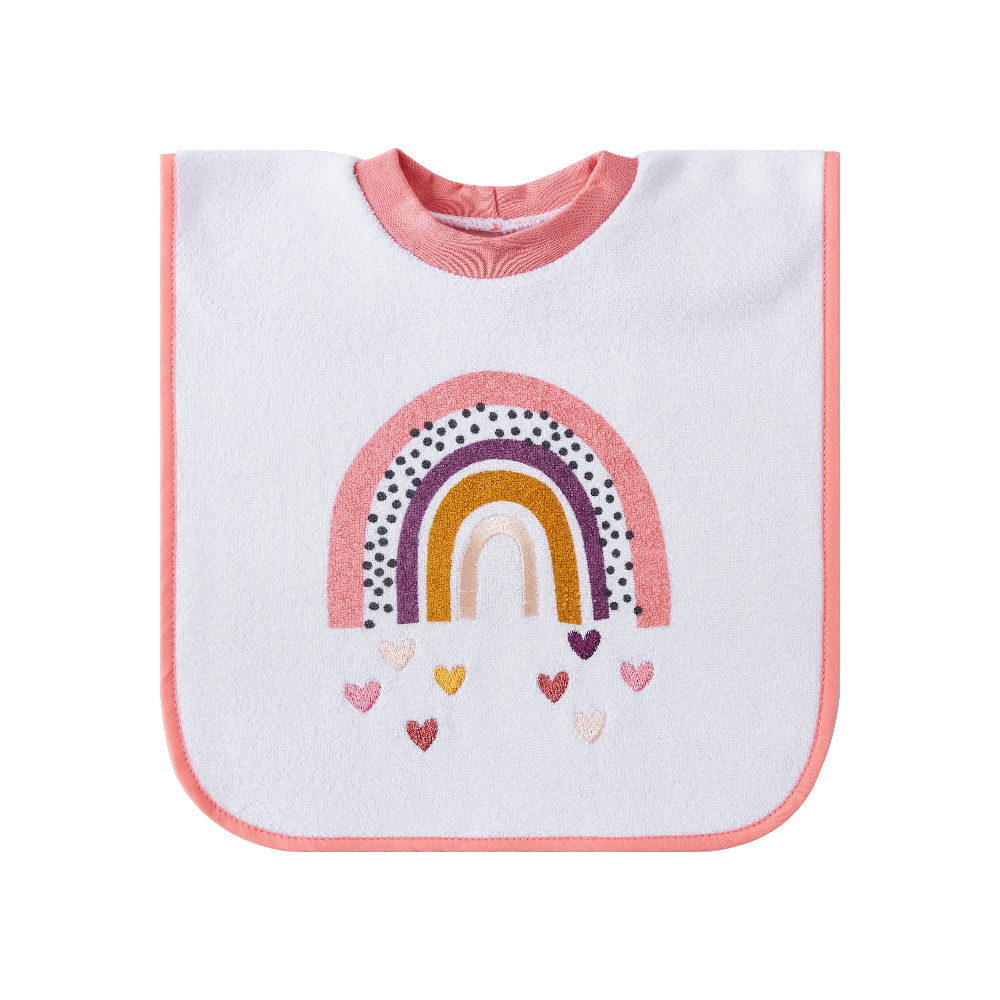 Big Softies 3 Pack Popover Bibs - Rainbow - Image 4