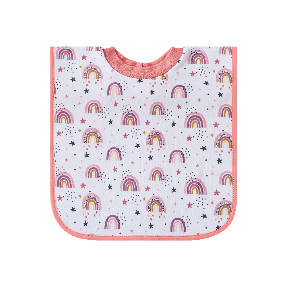 Big Softies 3 Pack Popover Bibs - Rainbow - Image 3