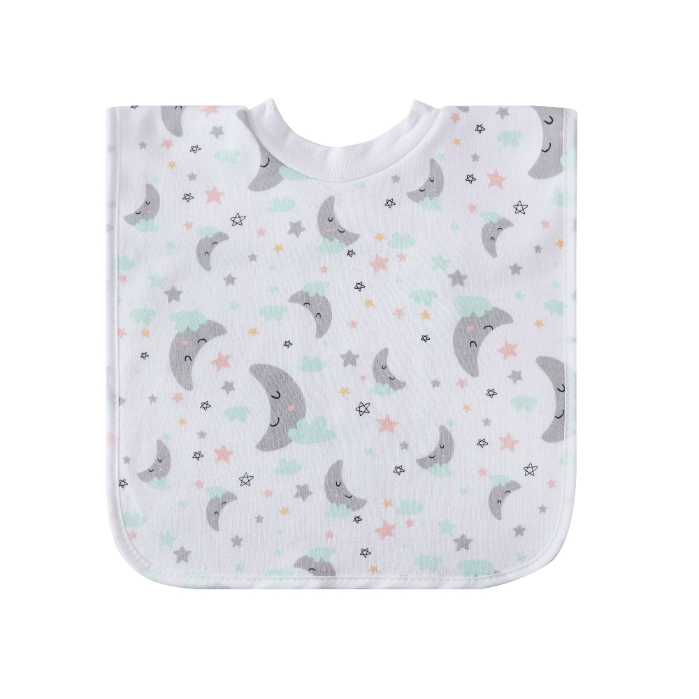 Big Softies 3 Pack Popover Bibs - Cloud - Image 2