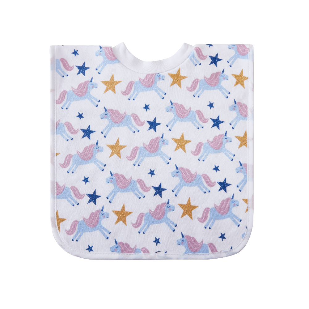 Big Softies 3 Pack Popover Bibs - Unicorn - Image 3