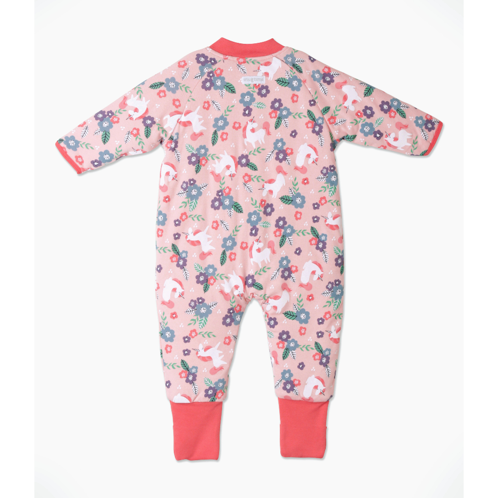 Snugtime Lined Footless Blanket Sleeper - Pink - Image 3