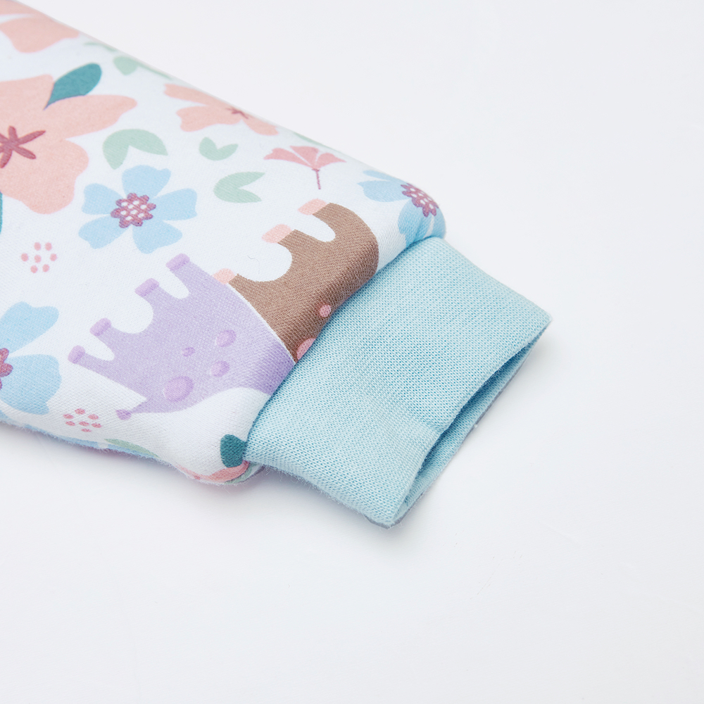 Snugtime Printed Long Sleeve Padded Sleeping Bag – Giraffe