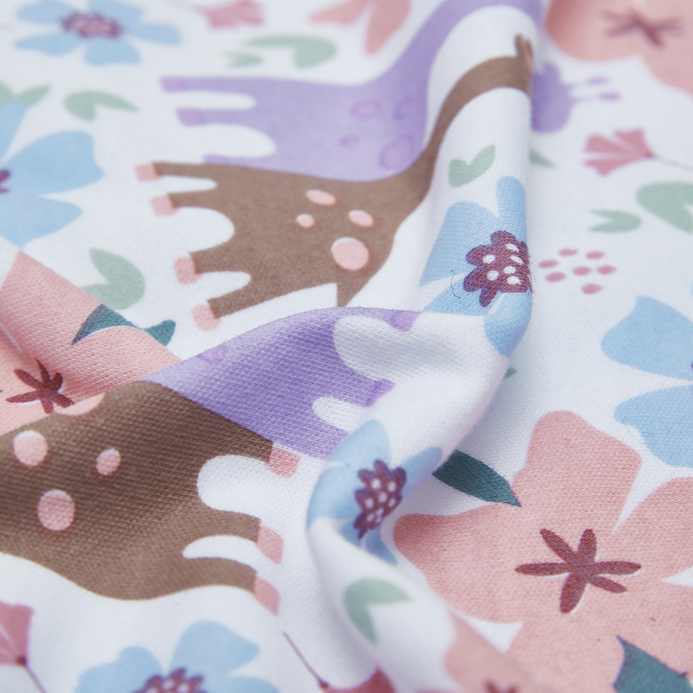 Snugtime Printed Long Sleeve Padded Sleeping Bag – Giraffe