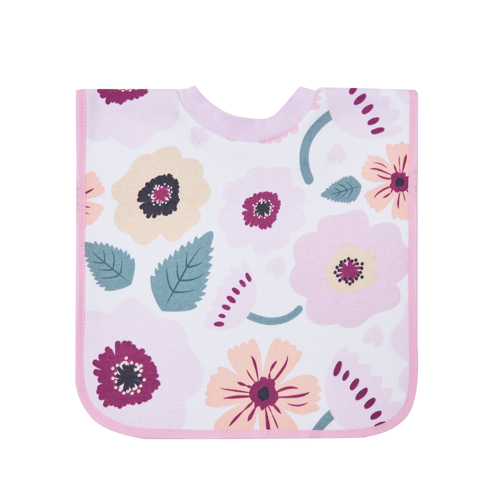 Big Softies 3 Pack Popover Bibs - Flower - Image 2