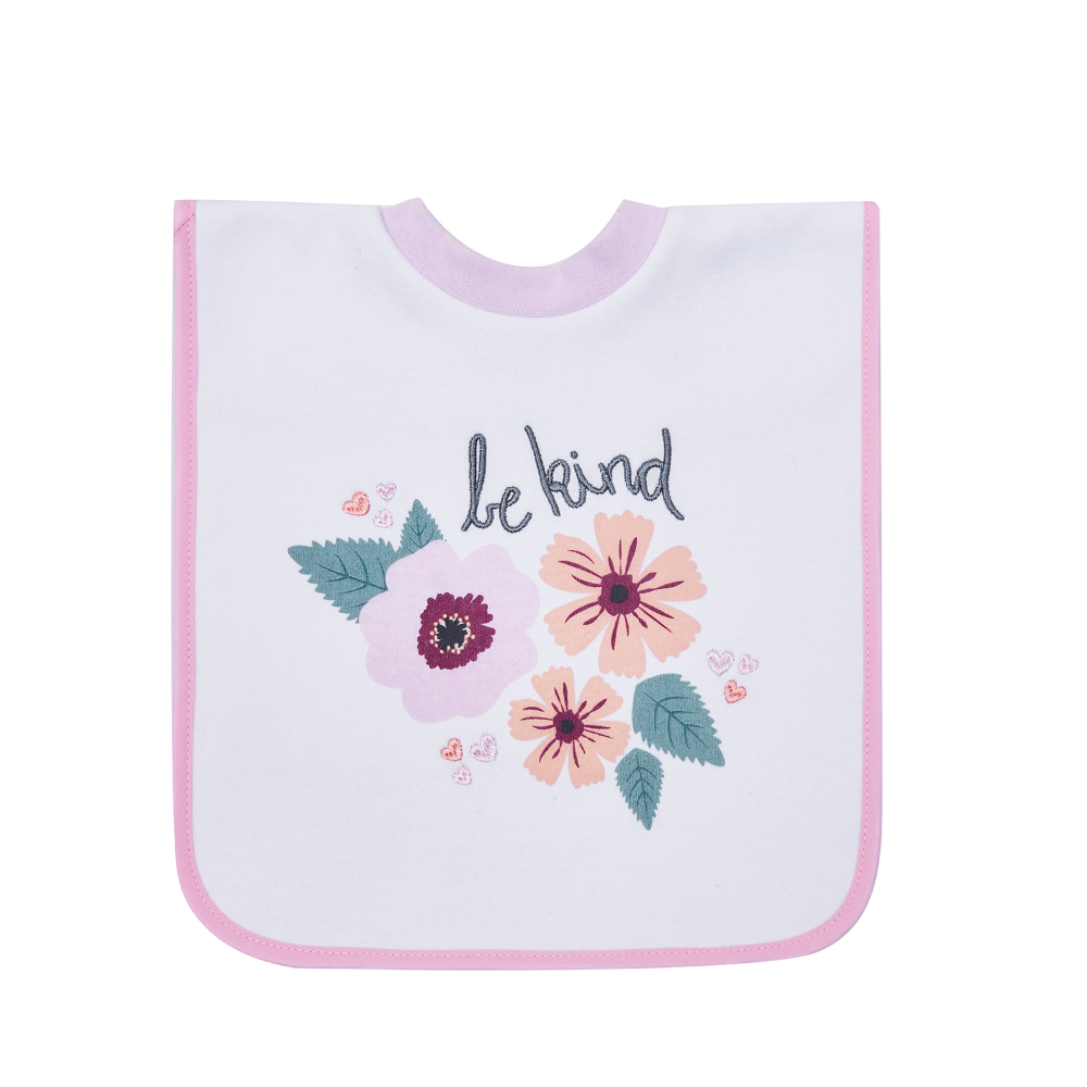 Big Softies 3 Pack Popover Bibs - Flower - Image 4