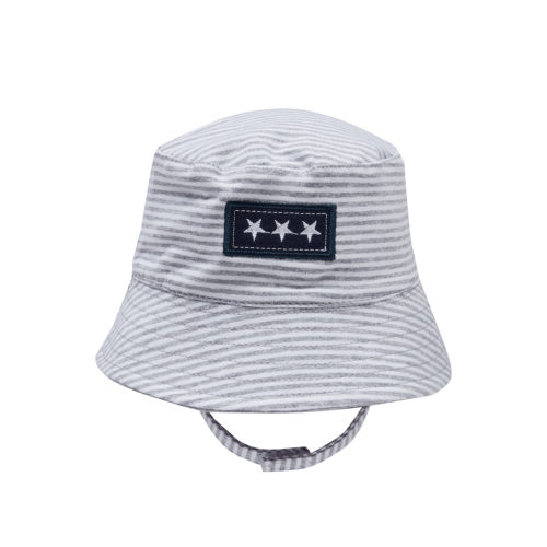 Snugtime Jersey Bucket Hat-Grey Marle