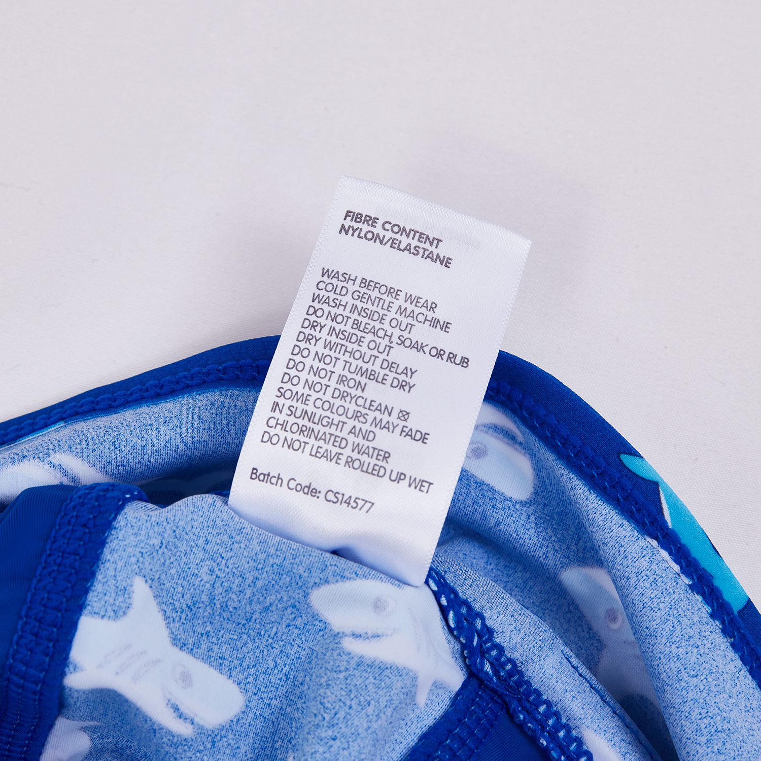 Big Softies 2pc Swimsuit & Hat-Shark - Image 8