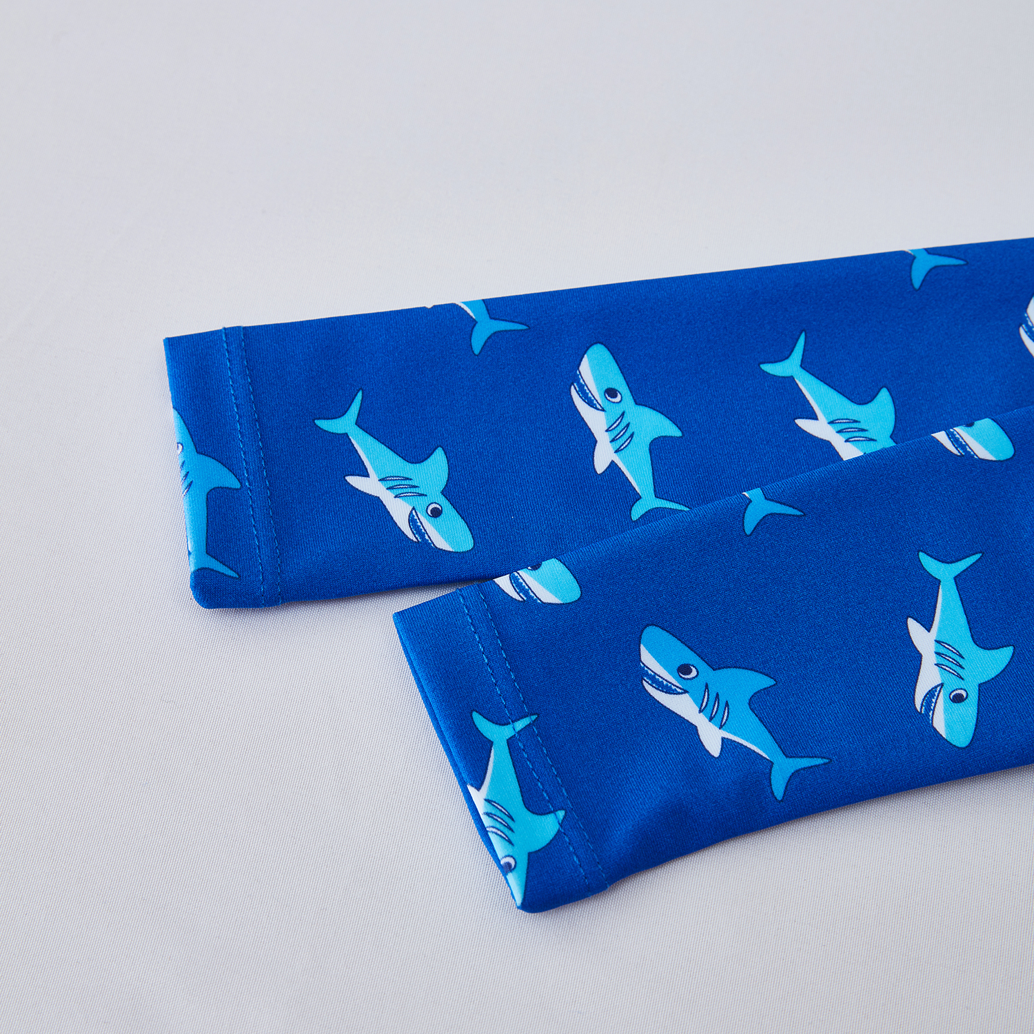 Big Softies 2pc Swimsuit & Hat-Shark - Image 4