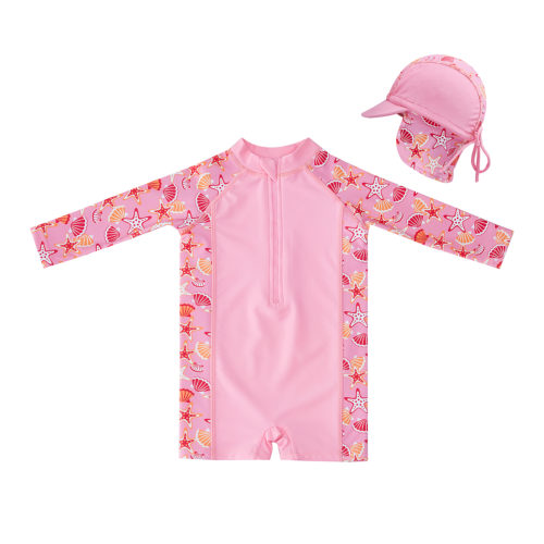Big Softies 2pc Swimsuit & Hat-Starfish
