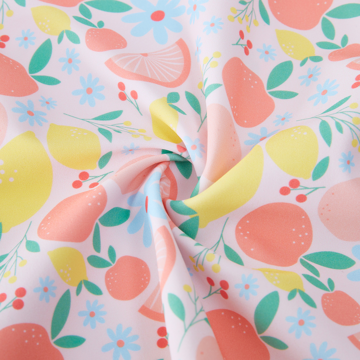 Big Softies 2pc Swimsuit & Hat-Fruits - Image 6