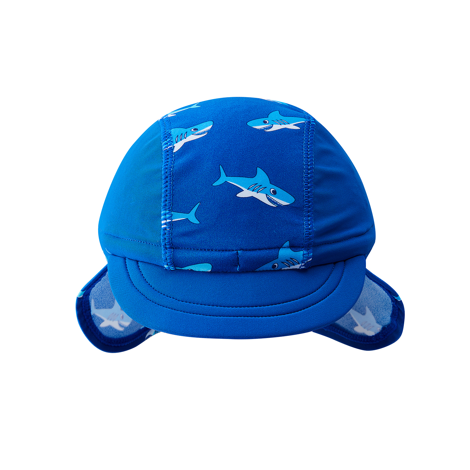 Big Softies 3 PC Long Sleeve Rashie, Shorts & Hat-Shark - Image 4