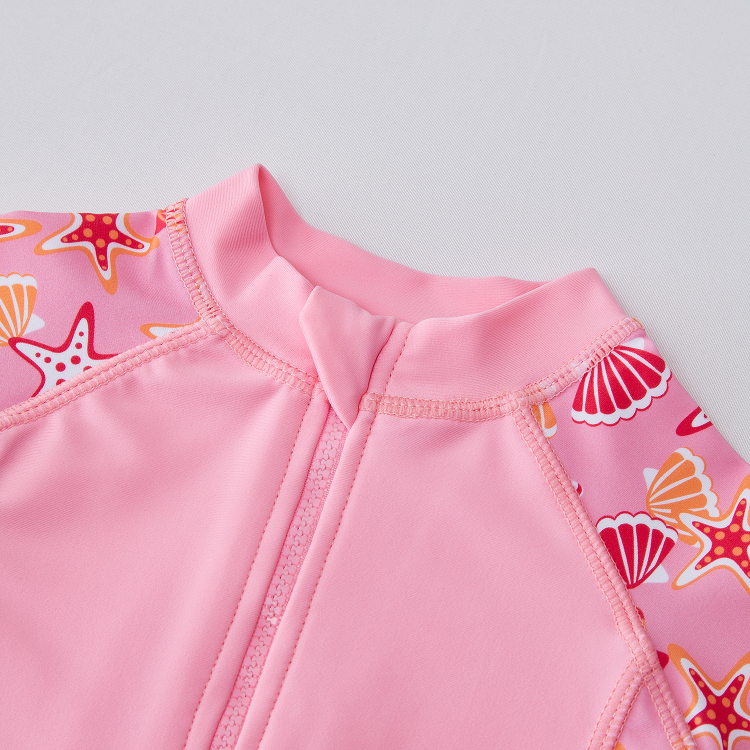 Big Softies 3 PC Long Sleeve Rashie, Shorts & Hat-Starfish - Image 5