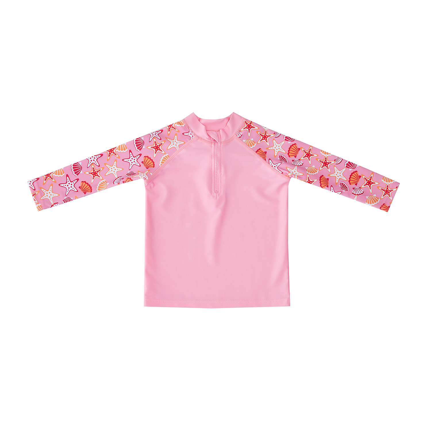 Big Softies 3 PC Long Sleeve Rashie, Shorts & Hat-Starfish - Image 2