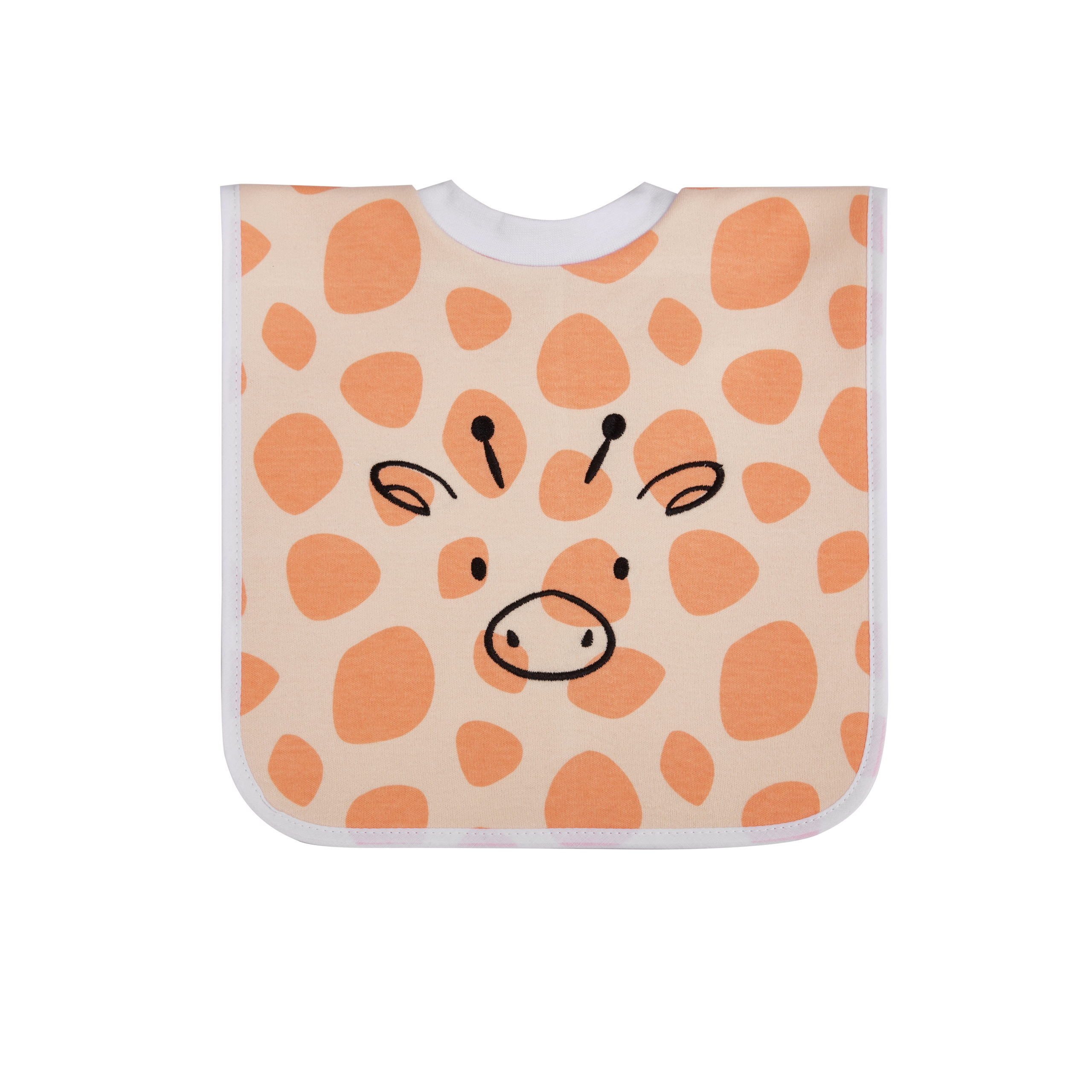 Big Softies 3 Pack Popover Bibs - Giraffe - Image 3