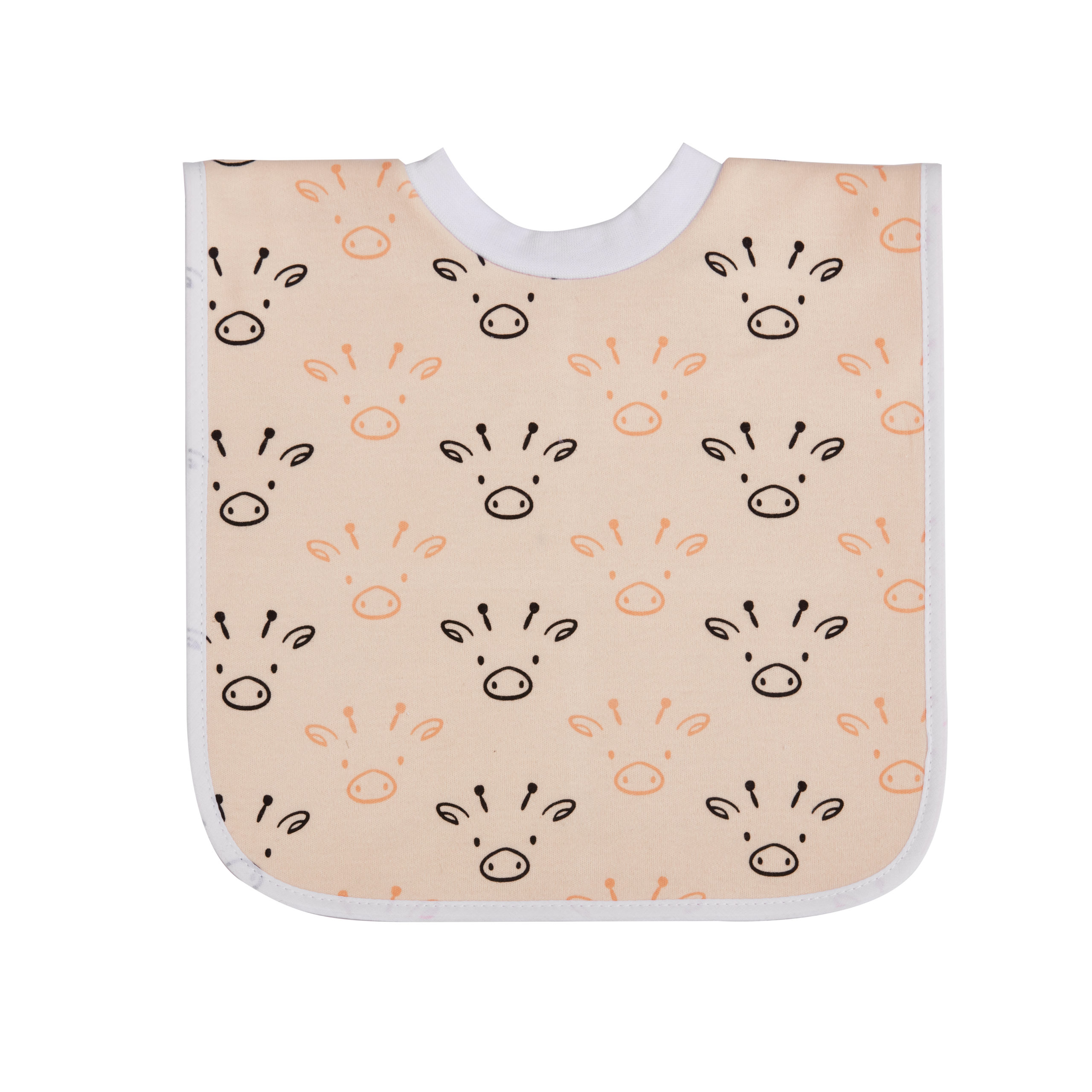 Big Softies 3 Pack Popover Bibs - Giraffe - Image 4