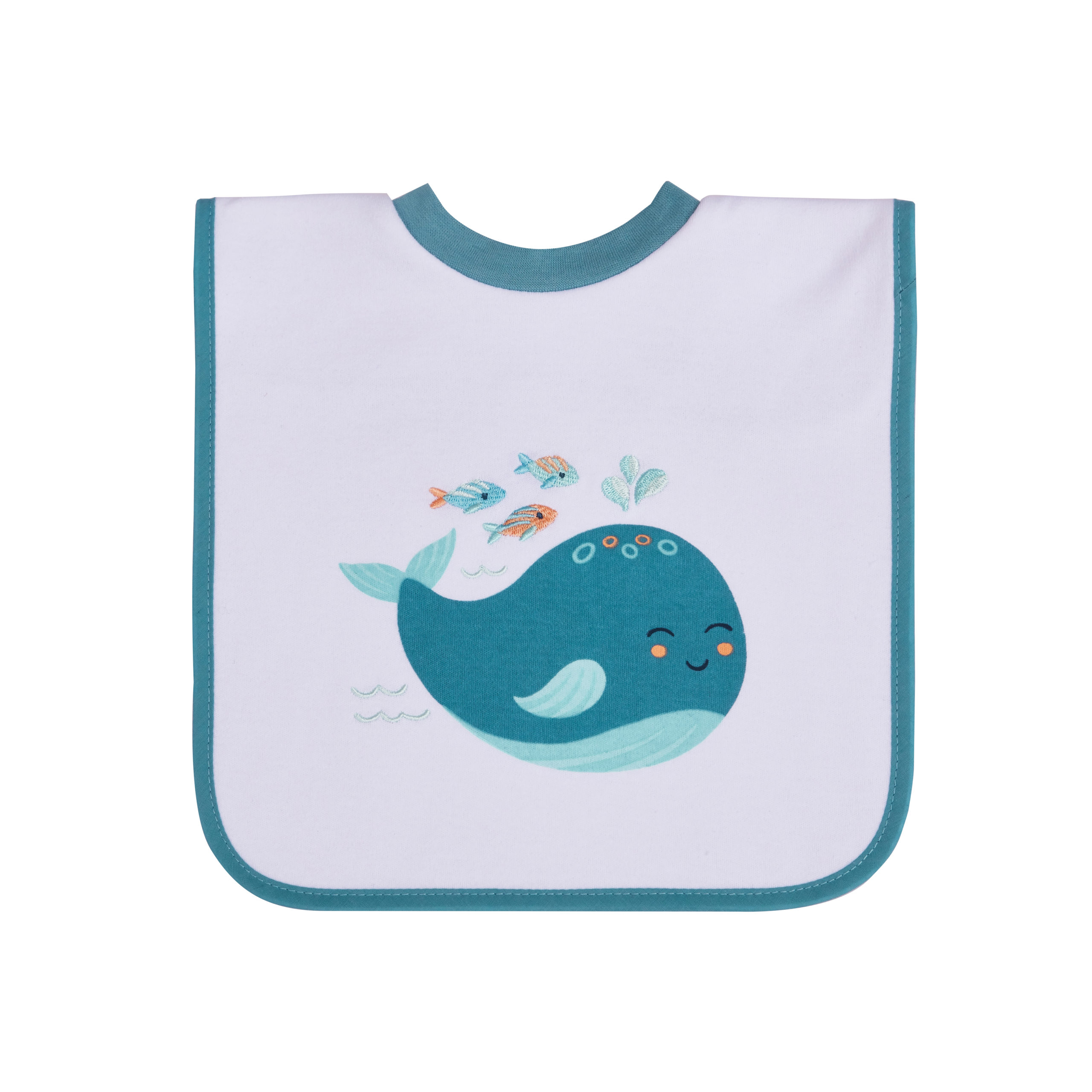 Big Softies 3 Pack Popover Bibs - Whale - Image 3