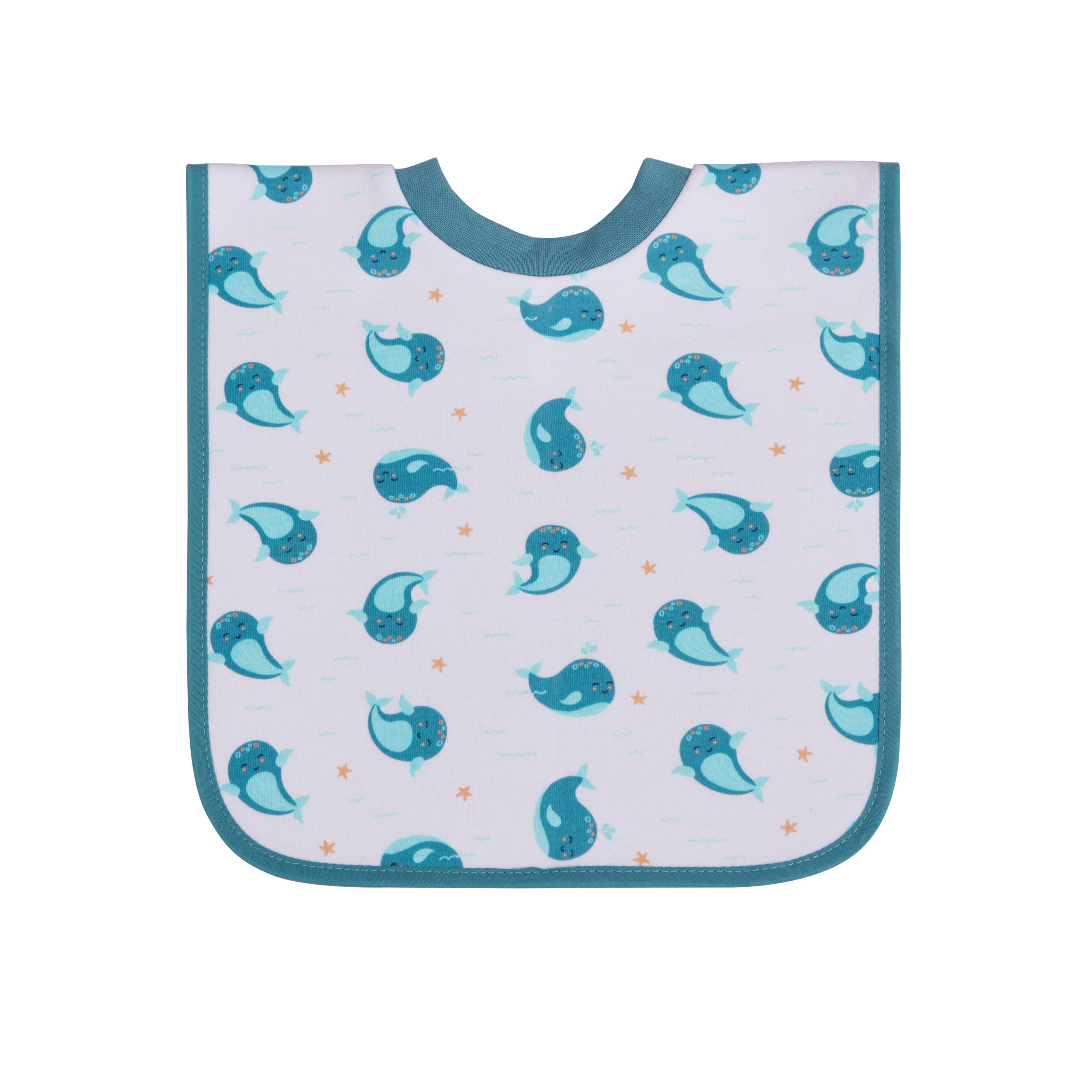 Big Softies 3 Pack Popover Bibs - Whale - Image 4
