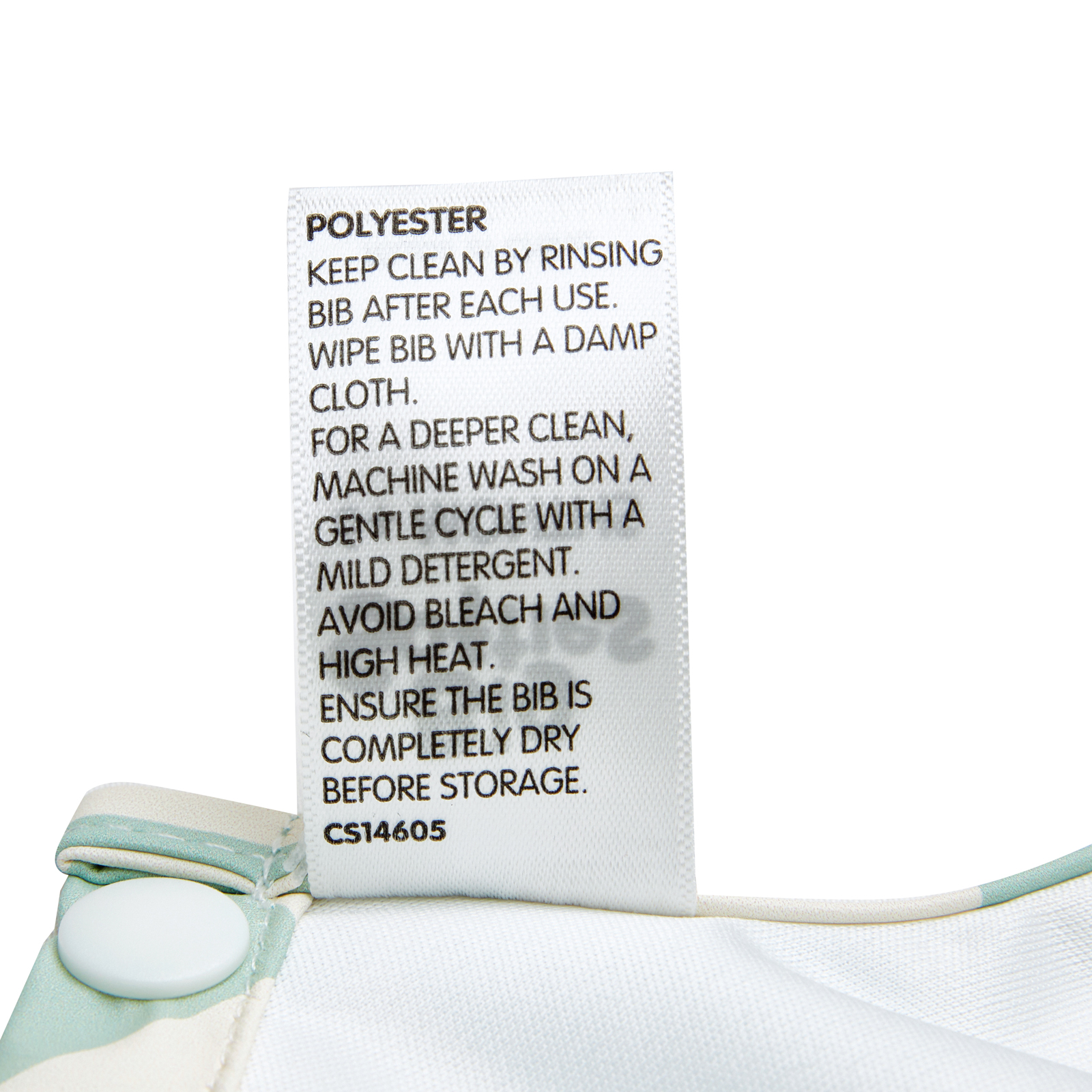 Big Softies Recylced Long Sleeve Bib- Sage Check - Image 4